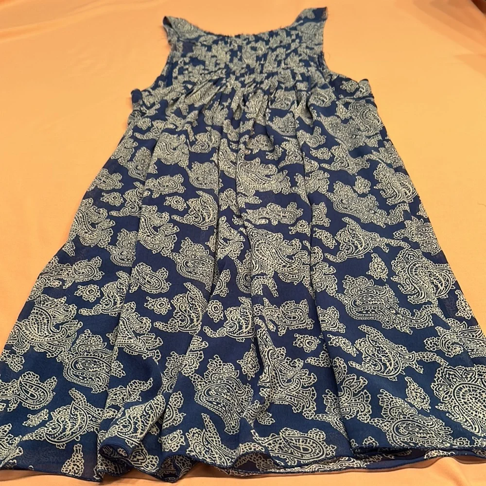 Floral mini dress. Size M. - Picture 6 of 8